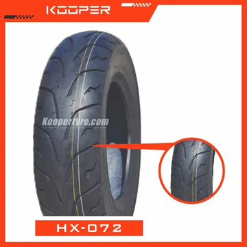 إطارات 6PR/8PR KOOPER للطرق السريعة للدراجات النارية بدون أنابيب (130/90-10) مع ISO، CCC، E-MARK، DOT