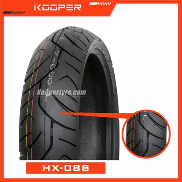 إطارات/ إطارات KOOPER 6PR/8PR Super Highway Tread للدراجات النارية بدون أنابيب (140/60-17) (140/70-17)