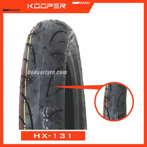 إطار دراجة نارية متين بدون أنبوب (80/80-18)