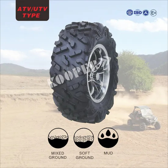 إطار DOT القياسي UTV/ATV (25X11-10، 23X8-11، 24X9-11، 25X8-12، 25X10-12، 25X11-12، 26X9-12، 26X11-12، 26X12-12، 27X9-12، 27X11-12، 27X12-12، 26X9-14، 26X11-14)